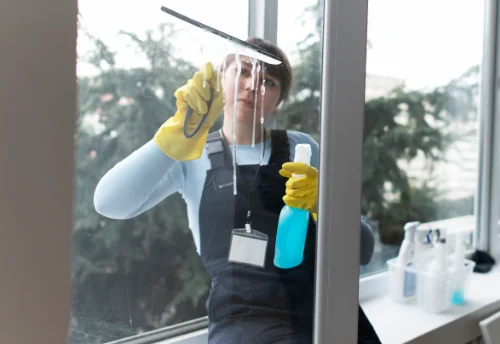 Nettoyage de vitres intérieures et extérieures à Fontivillié
